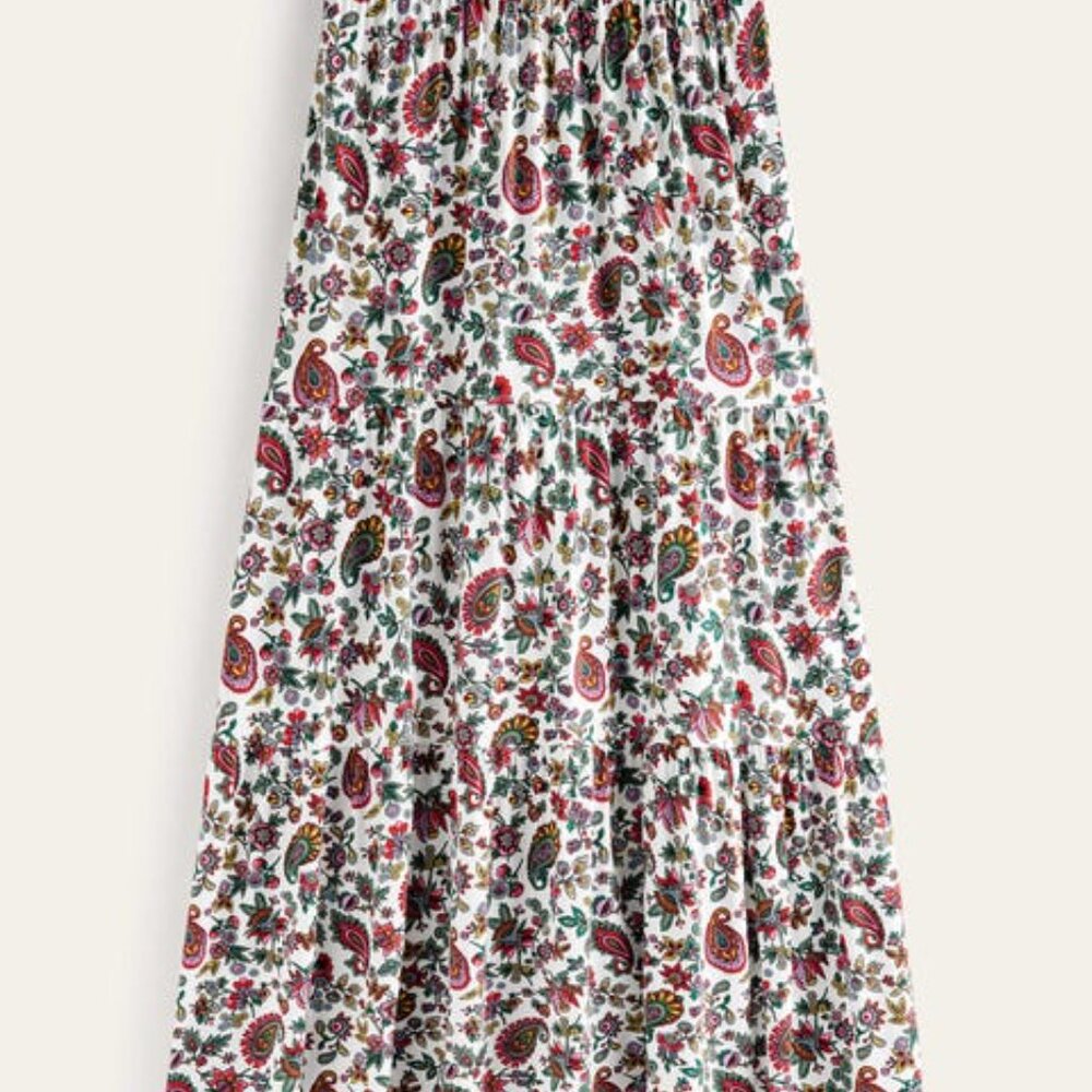 Floral Maxi Skirt - Multicolor, Boden, gently used with no stains, like new